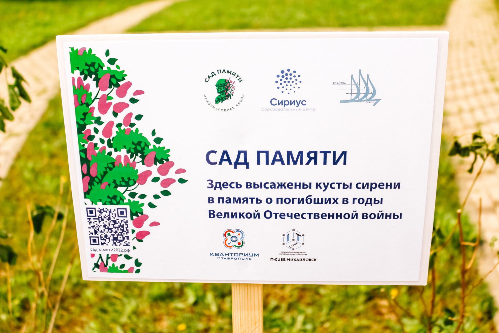 АКЦИЯ «САД ПАМЯТИ» ПРОШЛА В ТЕХНОПАРКЕ АКЦИЯ «САД ПАМЯТИ» ПРОШЛА В ТЕХНОПАРКЕ